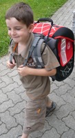 Auf dem weg zur Schule